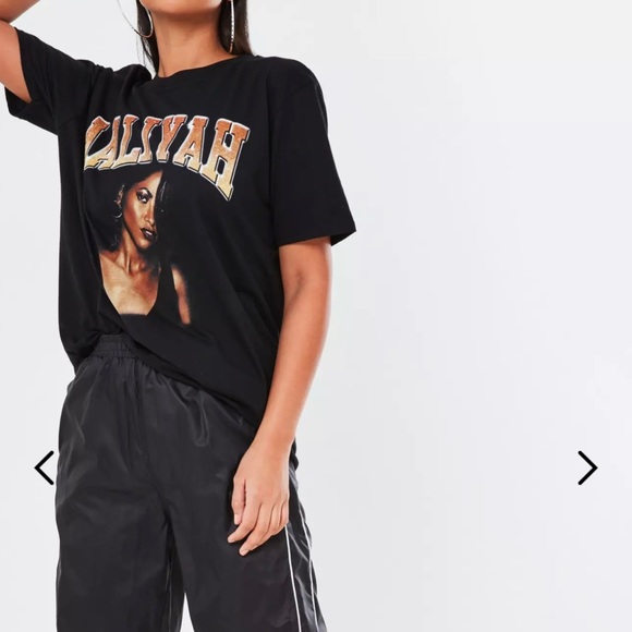 missguided aaliyah shirt